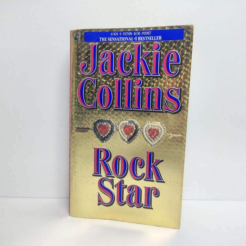Rock Star By Jackie Collins 1980's Drama Commercial Fiction Paperback Novel